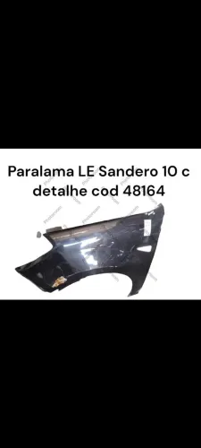Paralama LE Sandero 10 c detalhe 