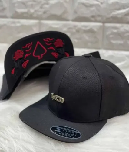 Boné MCD Preto Moda Masculino