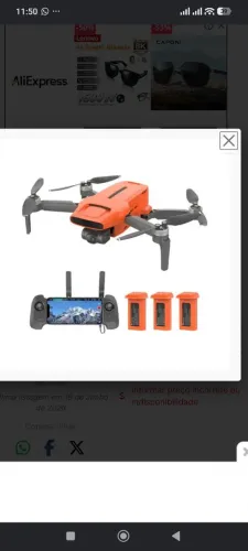 Dron Fimi Mini 3 96 Minutos de Vuelo