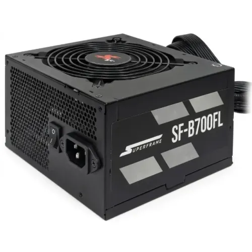 Fonte SuperFrame, 700W, 80 Plus Bronze, PFC Ativo, Cabos Flat, SF-B700FL