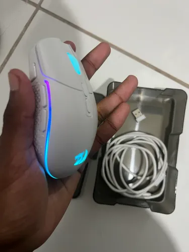 Mouse Redragon Branco