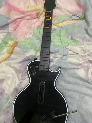Guitarra Guitar Hero Gibson Les Paul Original PS3 - Funciona no PC Clone Hero