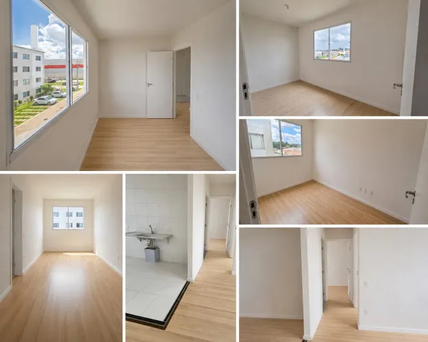 Apartamento à venda em Pinhais - Jardim Cláudia (Residencial Parque Bellagio)