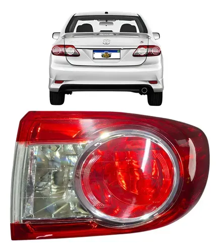 Lanterna Traseira Corolla 2012 Á 2014 Canto Direito S/led Direito/passageiro