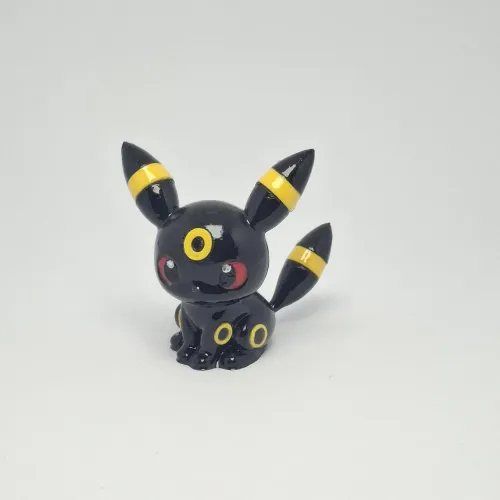 Pokemon miniatura Umbreon decoração colecionável