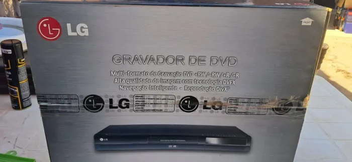 Gravador de DVD LG DR275B novo