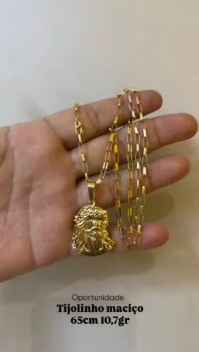 Cordão maciço 10,7 gramas