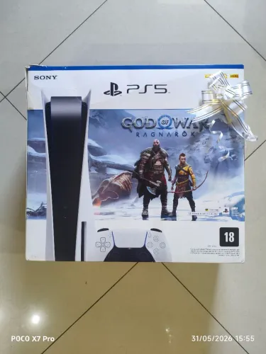 Caixa vazia do ps5