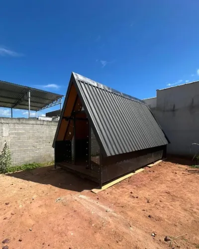 Cabana Modular Box VP - Sua casa de lazer ou fonte de renda, chega pronta no seu terreno