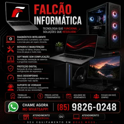 Assistência de Notebook e Computador em Fortaleza