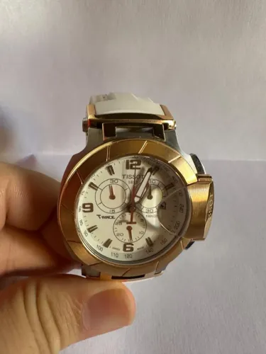 Relogio Tissot T-Race Branco Sapphire Crystal