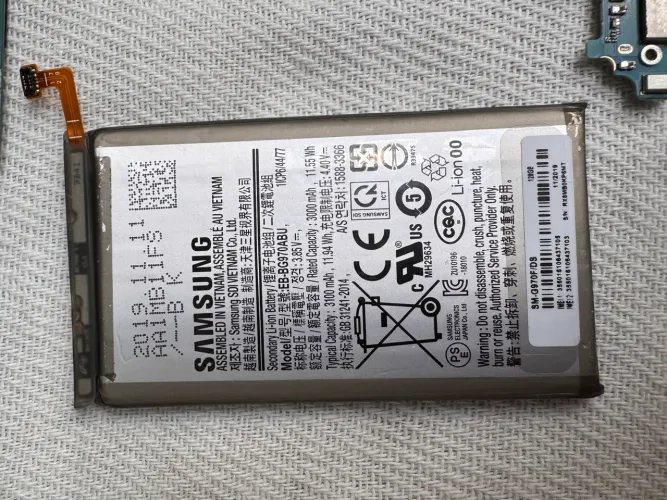 Kit Placa Principal 128GB + Bateria Original Galaxy S10e - Perfeito Estado