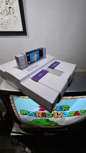Fita Snes Super Mario World Original 