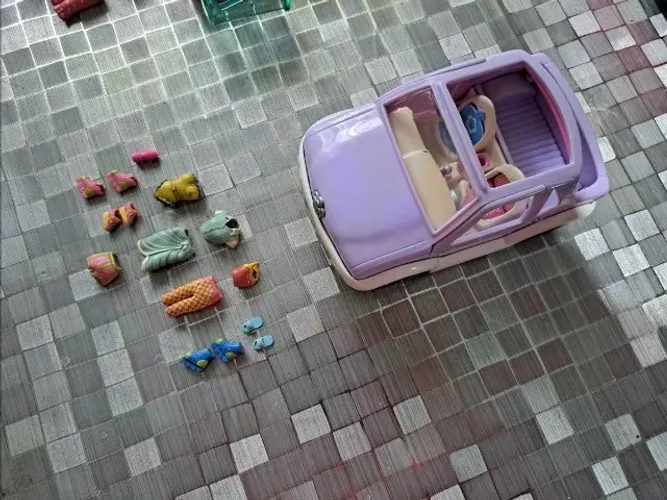 polly pocket suv piquenique