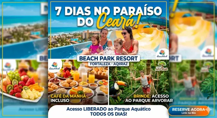 Uma Semana no Beach Park Resort - Fortaleza CE