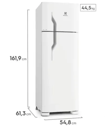 Geladeira Electrolux Branca 260 litros