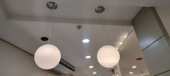 Globo de vidro para lustre