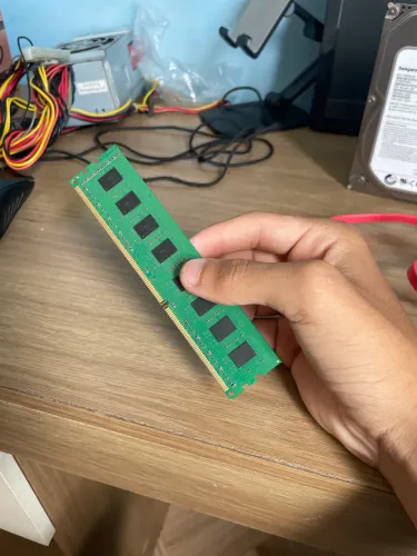 Kit Placa-Mãe + Processador + RAM - Usado 