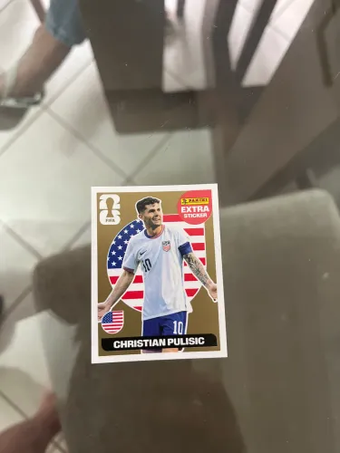 Paninho EXTRA STICKER - Christian Pulisic (ouro)