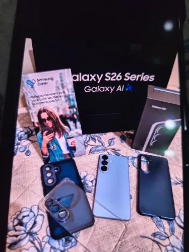 Galaxy s26 512gb com seguro e garantia até março