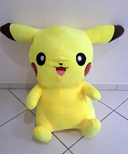 Pokémon Pikachu - Pelúcia Gigante Nova 