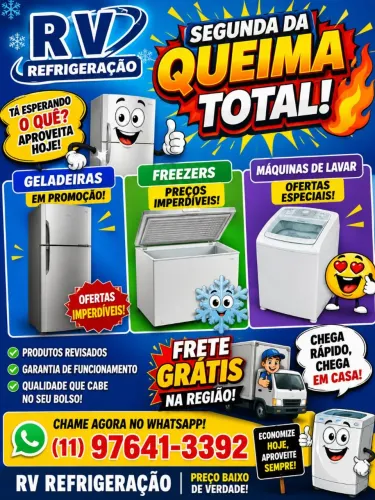 Conserto de geladeiras, vendas e compra 
