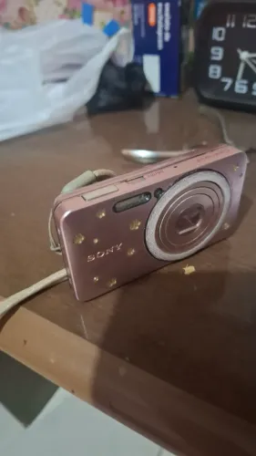 Edição limitada cybershot - câmera digital rosa sony w570