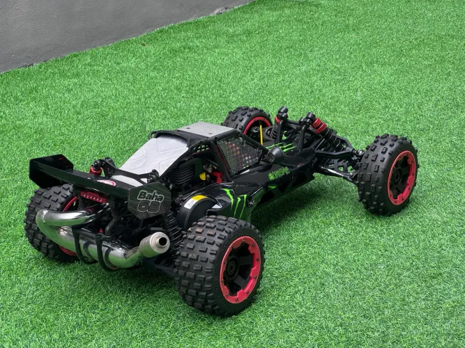 Carro Rc Baja 5b 32cc Rovan Off Road 1:5 Gasolina Revisado