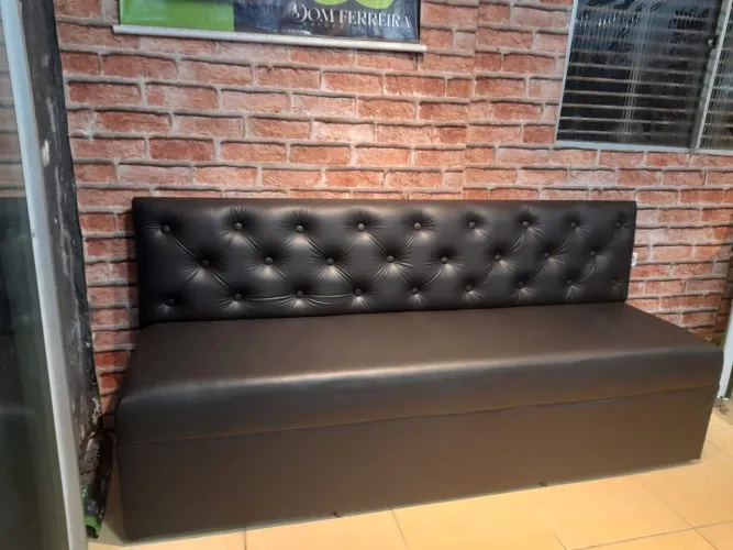 Sofá para barbearia 