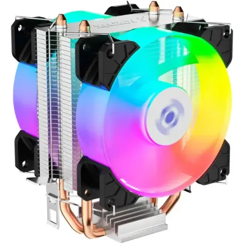 Cooler Pra Cpu Amd intel Universal Para Processador Air Cooler Fortrek Ac13 135w com Led