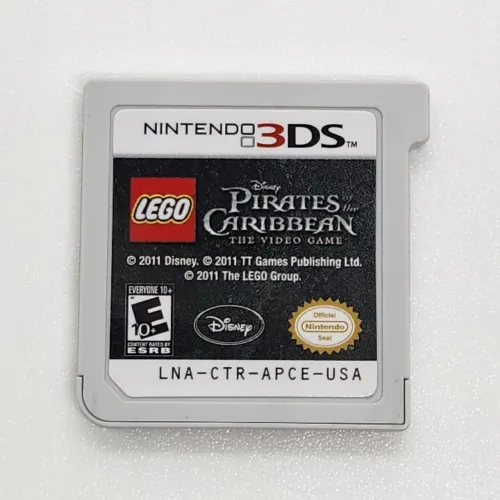 lego piratas do caribe nintendo 3ds