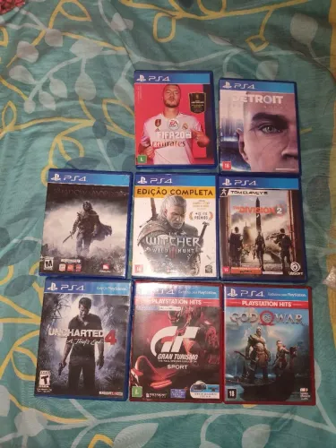 Jogos ps4 em ótimo estado R$70 cada