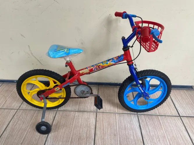 Bicicleta Infantil aro 16 do Lucas Neto