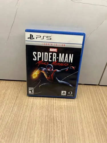 Spider-Man Miles Morales PS5 Mídia física original - Estado novo 