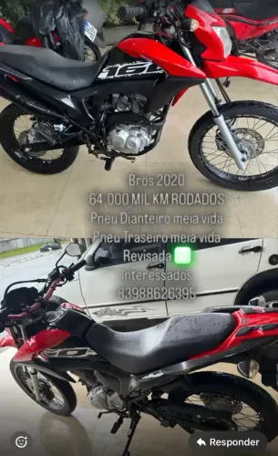 Moto HONDA/NXR160 BROS ESDD