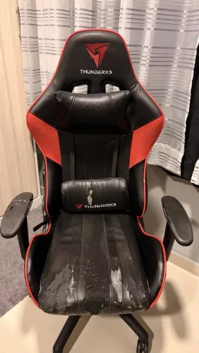 Cadeira Gamer ThunderX3 EC3 Preto E Vermelho
