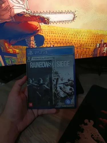 Rainbow six siege ps4 mídia física 