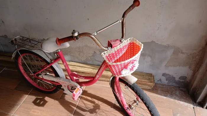 Bicicleta infantil menina