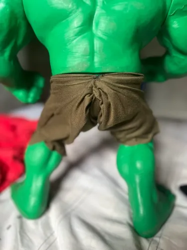 Boneco do Hulk 