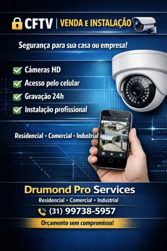 Instalação de Câmeras de Segurança