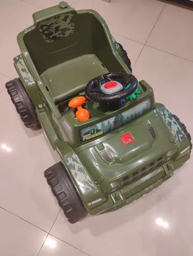 Carrinho infantil modelo Ecojipe Patrulha Florestal USADO