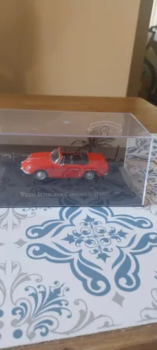 Carrinho de metal colecionáveis. WILLYS INTERLAGOS CONVERSIVEL 1963