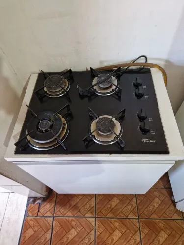 Fogão cooktop 4 bocas fischer, somente o fogão