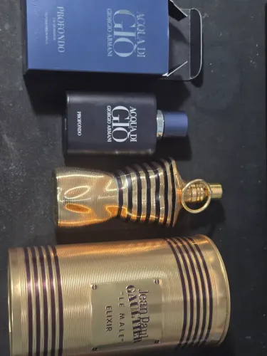 Permufe Le male elixir e Perfume Acqua di Gio Profondo