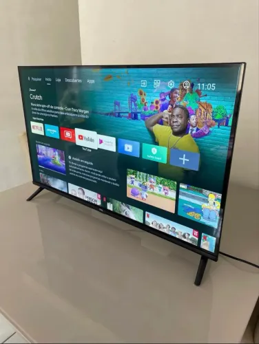 Tv Smart 32 Polegadas TCL Android Bluetooth Borda Infinita - Novíssima
