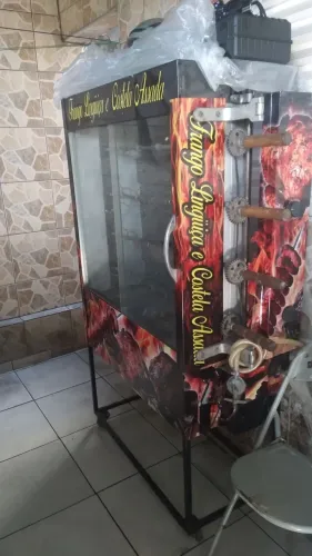 Máquina de Assar Frango e Carnes no Espeto - Jackywn