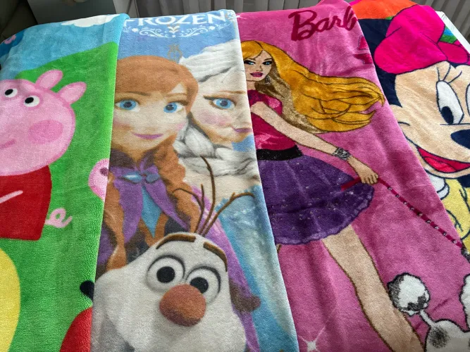 Cobertor infantil personagens