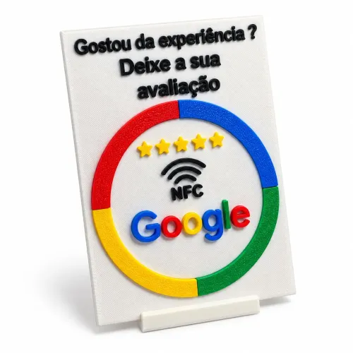 Seu Negócio na Google ! Placa de avaliação com NFC !
