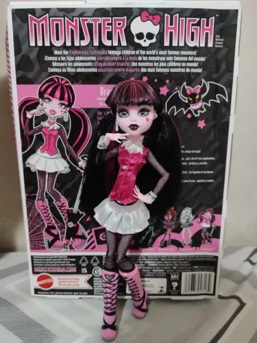 Draculaura Creeproduction (acessórios na caixa) - Monster High G1