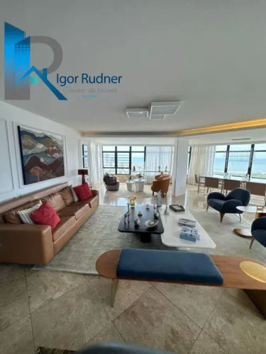 Cobertura Duplex | Pituba | 4 Suítes | 500m² | Vista Mar | 8 Garagens